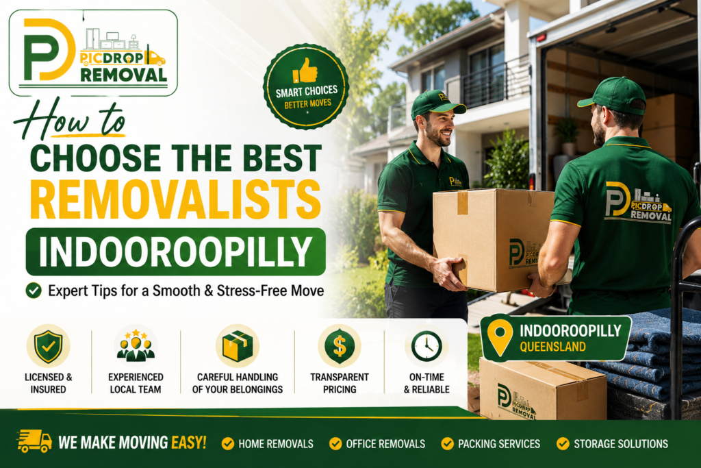 best removalists in indooroopilly | Pic Drop Removal